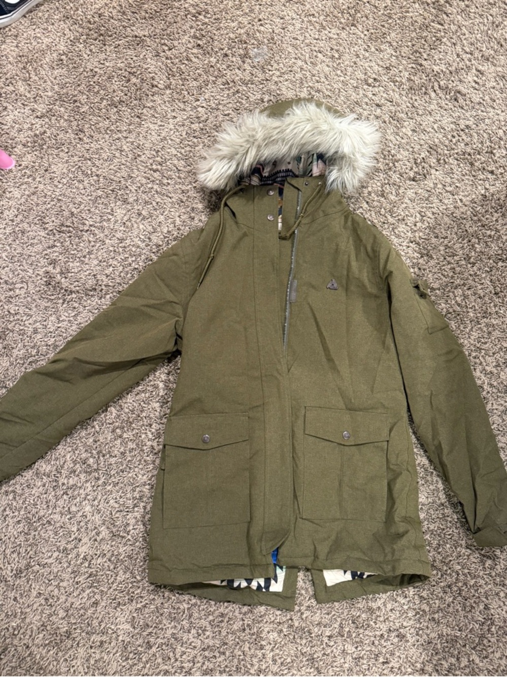 Aperture Tribal Lining snowboarding jacket